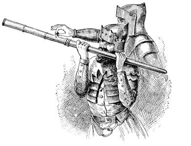 Средневековая ручная пушка Средневековая ручная пушка