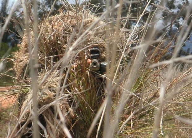 Камуфляж снайпера Камуфляж снайпера